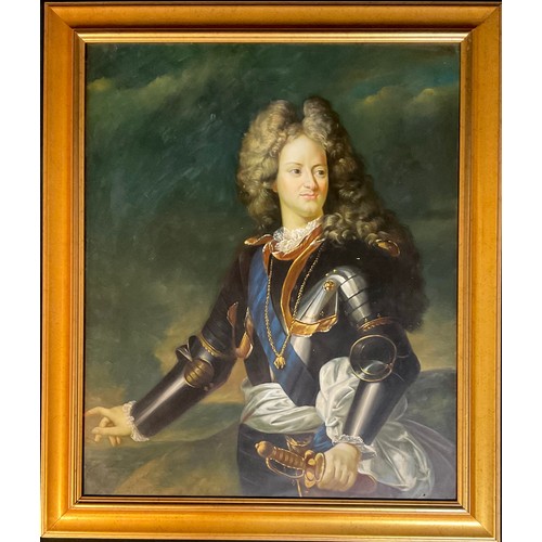 683 - English School 
Duc de Orleans
unsigned, oil on canvas, 71.5cm x 59cm