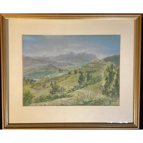 684 - Pictures and Prints - R. R. Pickford (c.1900), Machon Bank, Sheffield, signed, oil, 22cm x 30cm; R. ... 