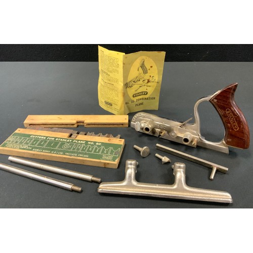 168 - A Stanley No50 Combination plane, boxed