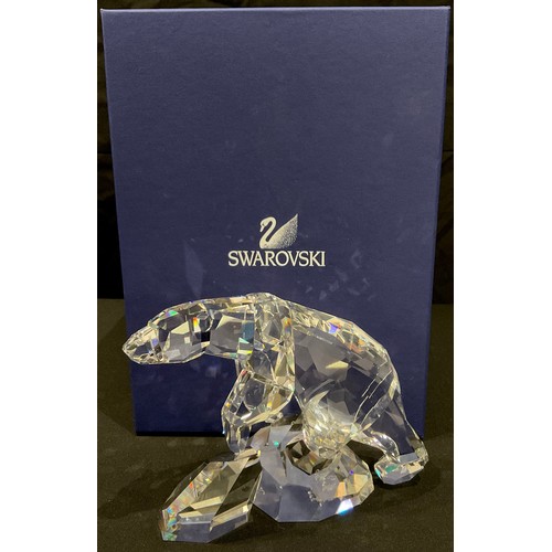 79 - A Swarovski crystal Nanuc Polar bear, boxed