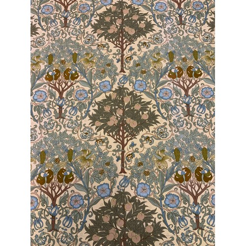 42 - Textiles - Liberty fabric panels - 'Melbury' design, by Sydney Mawson, the largest panel measuring 2... 