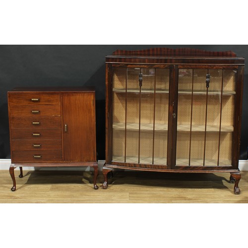 A Fyne Ladye sheet music filing cabinet, Stone's patent fall