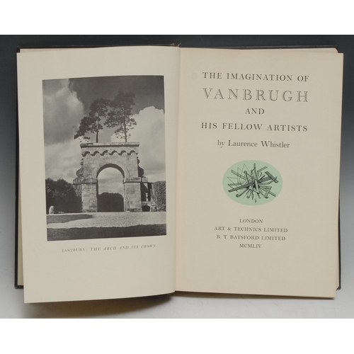 18 - Architecture - Author's Presentation Copy to Howard Colvin, Whistler (Laurence), The Imagination of ... 