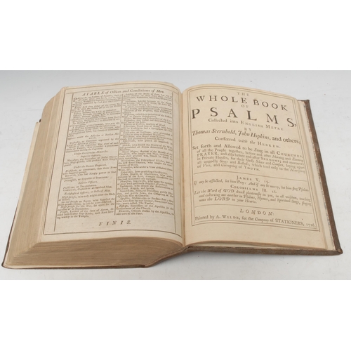 43 - Bible, Local Provenance - The Holy Bible [...], Oxford: Printed by John Baskett, 1728, [bound and ?i... 