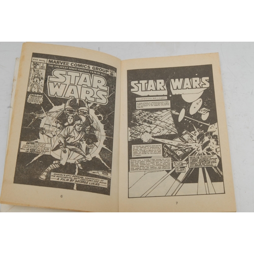 262 - Star Wars - Signed by C-3PO, Lucas (George), Thomas (Roy), Chaykin (Howard), & Lee (Stan, introduced... 