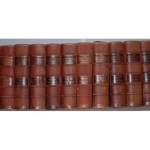 133 - Encyclopædia Britannica, two sets: eleventh edition, twenty-five volume set, Cambridge: at the Unive... 