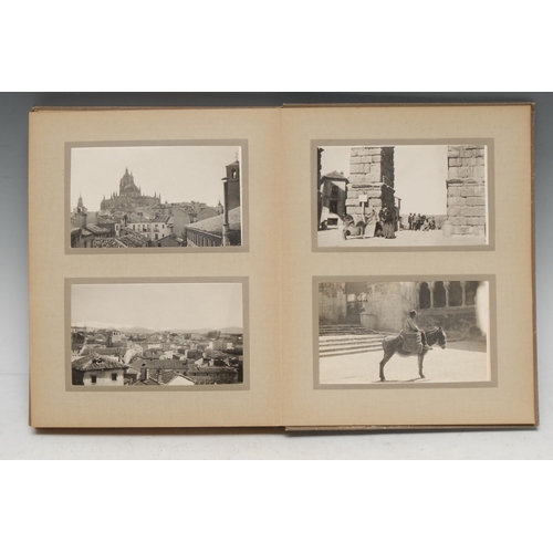 468 - Photography - Travel - Spain - Catalonia - an album of photographs, compiled c.1925, mostly topograp... 