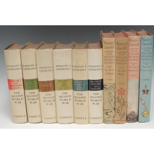 303 - Winston Spencer Churchill - Churchill (Winston S.), The Second World War, six-volume set, mixed edit... 