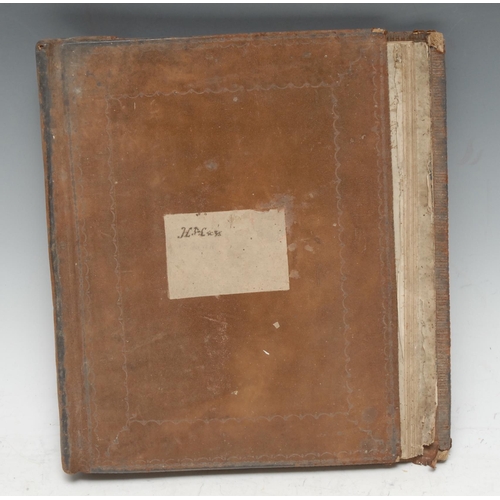 359 - Local Interest, Landowning in Georgian England - a George III manuscript rate book, for the High Pea... 