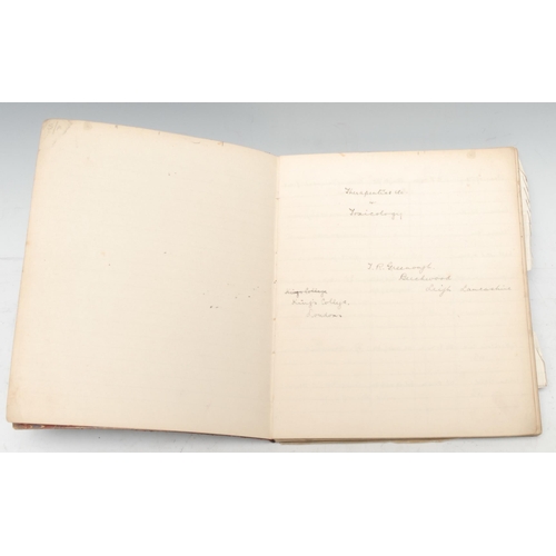 363 - Medical - a late Victorian/Edwardian ?medicine student's manuscript, Therapeutics & Toxicology/T.R. ... 