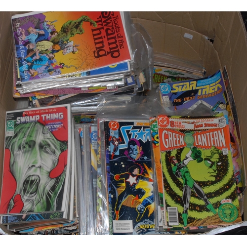 104 - Comic Books - DC, various titles, including Superman, Superman's Pal Jimmy Olsen, Batman, Star Trek ... 