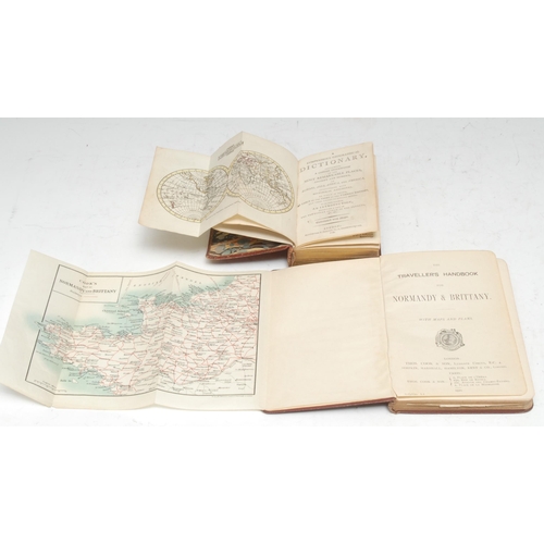 61 - Cartography and Travel - Binding, Peacock's Geography, A Compendious Geographical Dictionary, [...] ... 