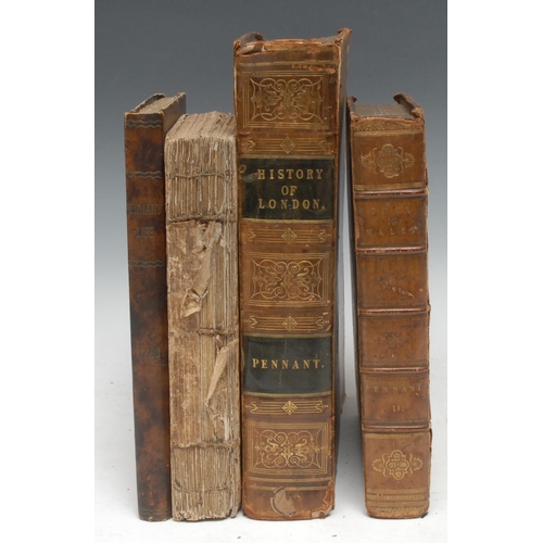 229 - Pennant (Thomas): Some Account of London, The Fourth Edition, with Considerable Additions, large pap... 