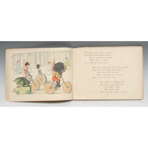 71 - Children's Book - Upton: (Florence, illustrator) & (Bertha), The Golliwog's Bicycle Club, first edit... 