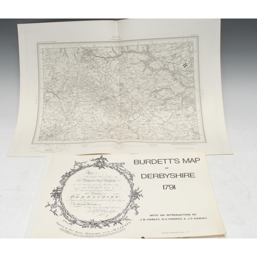 451 - Maps, GB - a collection of late 18th century and later maps, including A New Map of the Country Roun... 