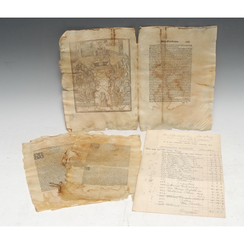 130 - Early Vellum Printing - [The Fifth Lateran Council], [Sa. Lateranen. Concilium novissimum sub Iulio ... 