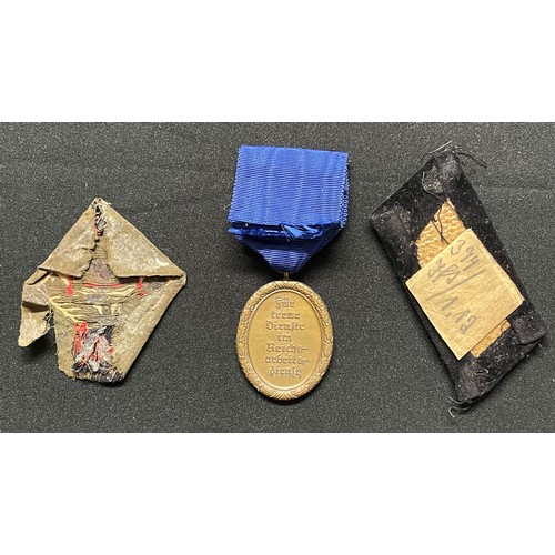 53 - WW2 Third Reich Dienstauszeichnung für den Reichsarbeitsdienst 4 Jahre - Long Service Award of the R... 