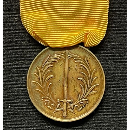 88 - Baden Commemorative Medal for the Insurrection of 1849. Complete with a replacement ribbon.