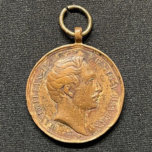 89 - 1849 Bavarian Danish Campaign Medal. No ribbon.