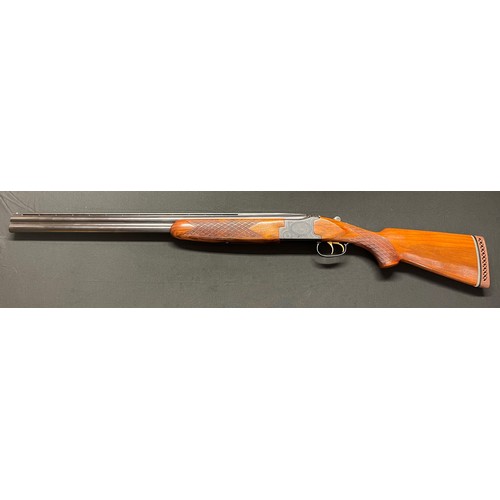 182 - Laurona 12 Bore 3inch Magnum Over and Under Shotgun with 710mm long barrels, serial number 76571. Ov... 