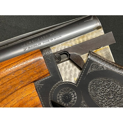 182 - Laurona 12 Bore 3inch Magnum Over and Under Shotgun with 710mm long barrels, serial number 76571. Ov... 