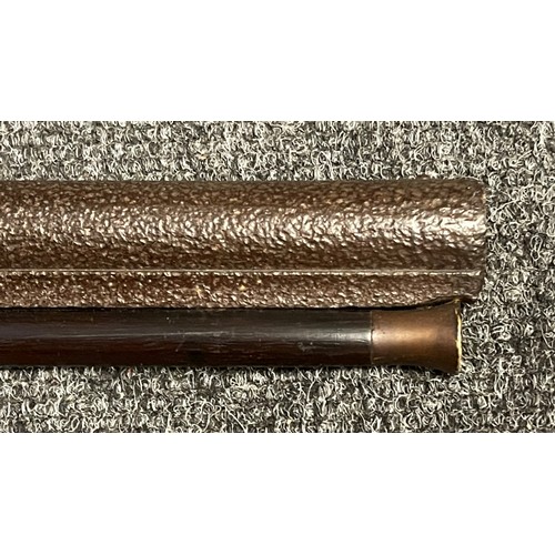 193 - Percussion cap musket with 100.5cm long smoothbore barrel. Lock is maker marked 