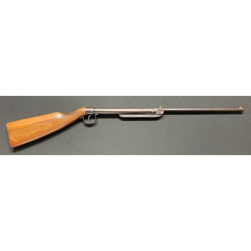 196 - Pre war 1930's Haenel  Model 45 .177 cal / 4.5mm air rifle. Serial number 11236. Barrel length 375mm... 