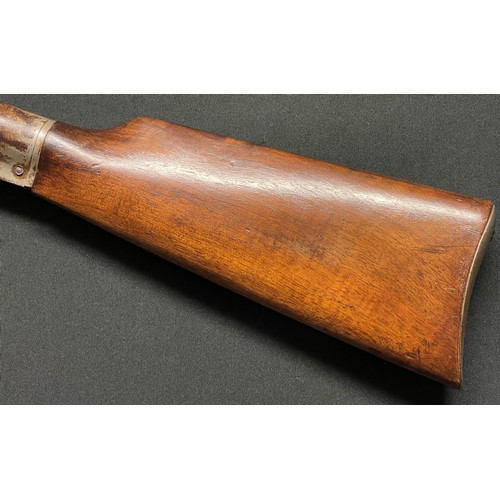 197 - Gem .177 Air Rifle circa 1900, serial no 21682. 474mm long barrel. Overall length 885mm. Working act... 