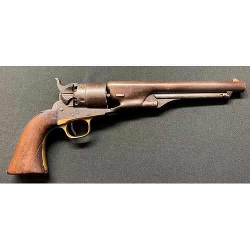 200 - .44 cal Colt Army 1860 Pattern Percussion cap pistol. Serial number 114908. Matching serial numbers ... 