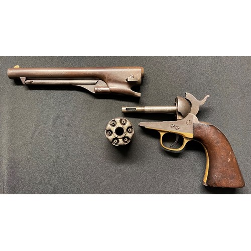 200 - .44 cal Colt Army 1860 Pattern Percussion cap pistol. Serial number 114908. Matching serial numbers ... 