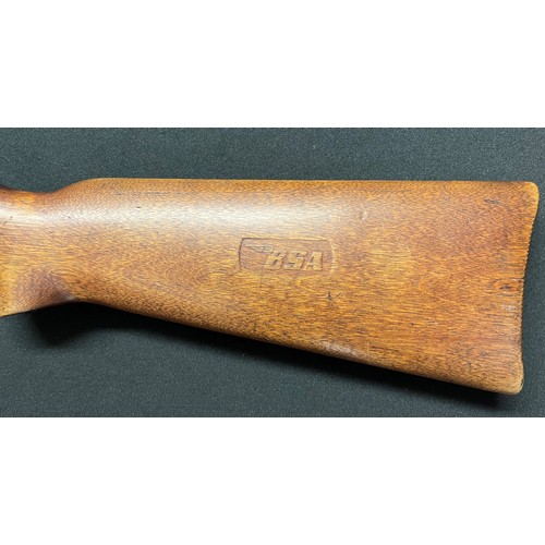 222 - BSA .177 cal Cadet Major Air Rifle with 468mm long barrel. Serial number CA60897. Circa 1949-1955. W... 