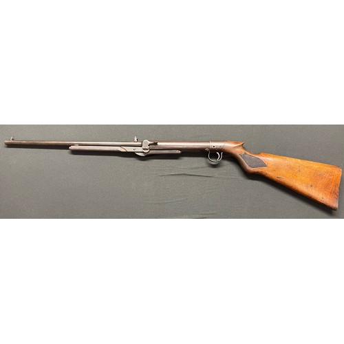 223 - BSA .177 cal Light Pattern Standard Air Rifle with 430mm long barrel. Serial number L22575. Circa 19... 