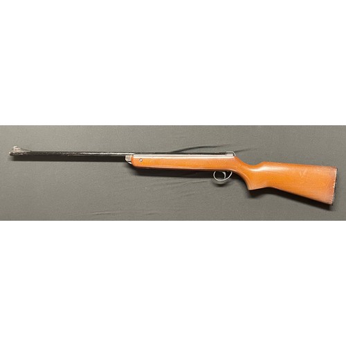 231 - .22 cal BSA Meteor Air Rifle serial number TH92310. 470mm long barrel. Overall length 105cm. No sigh... 