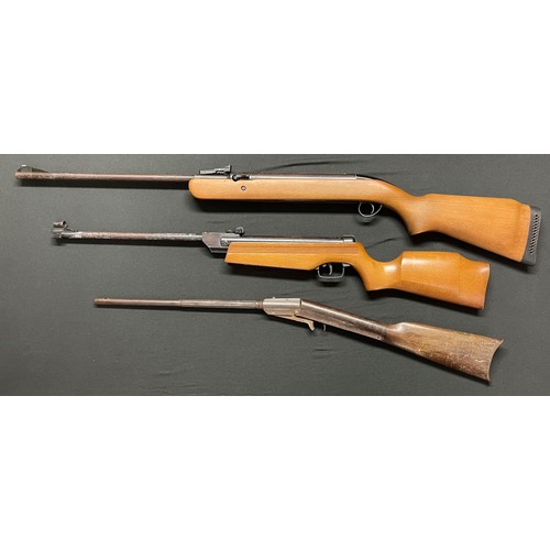 235 - .22 Cal BSA Airsporter Under Lever Air Rifle Serial number GJ3803. 465mm long barrel. Working order.... 