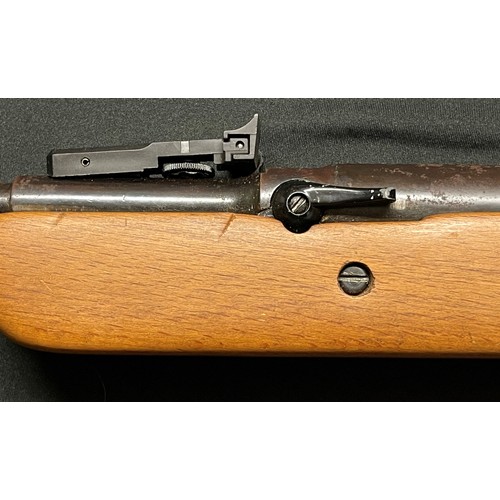 235 - .22 Cal BSA Airsporter Under Lever Air Rifle Serial number GJ3803. 465mm long barrel. Working order.... 