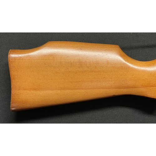 235 - .22 Cal BSA Airsporter Under Lever Air Rifle Serial number GJ3803. 465mm long barrel. Working order.... 