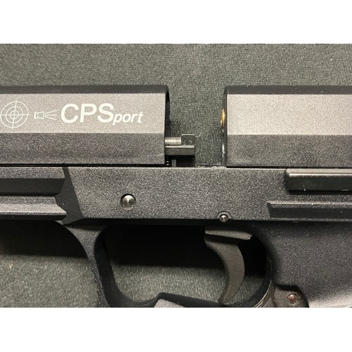 238 - Umarex CP Sport .177 Co2 Air Pistol. Serial number J12410916. In box, used, no magazine.