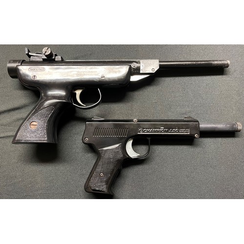 245 - IGO .177 cal Air Pistol serial number 012538. Working order. 185mm long barrel. Overall length 350mm... 