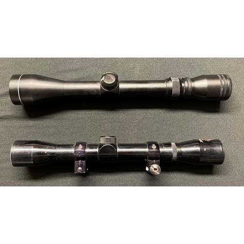 271 - Nikko Sterling Special 4 x 32 Telescopic Sight with mounts and a 3-9 x 40 Chinese made Telescopic Si... 