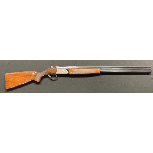 280 - Barasingha 220 Over and Under 12 Bore Shotgun. Serial number 4164473. Single trigger. 712mm long bar... 