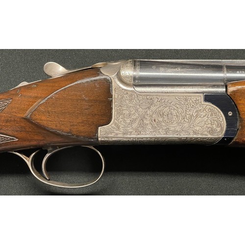 280 - Barasingha 220 Over and Under 12 Bore Shotgun. Serial number 4164473. Single trigger. 712mm long bar... 