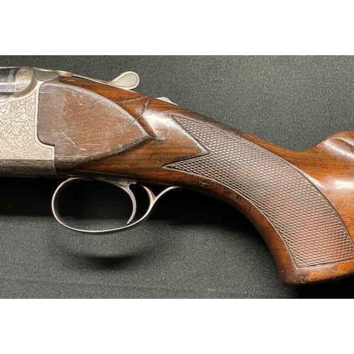 280 - Barasingha 220 Over and Under 12 Bore Shotgun. Serial number 4164473. Single trigger. 712mm long bar... 