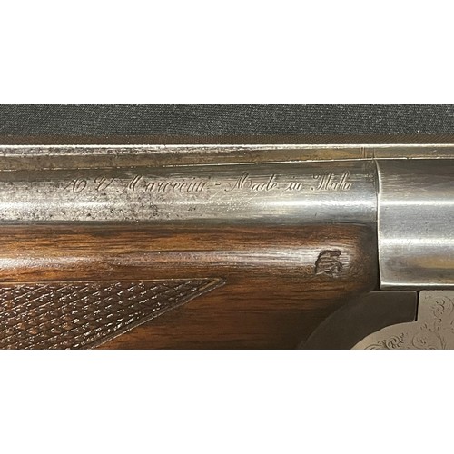 281 - Mistral Over and Under 20 Bore Shotgun with 695mm long barrels. Serial number 87469. Overall length ... 