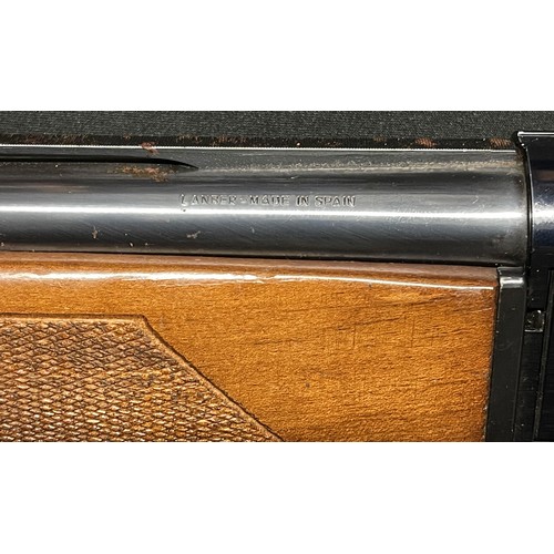 282 - Lanber Semi Auto 12 Bore Shotgun serial number 0127595. 685mm long barrel. Overall length 122.5cm. N... 