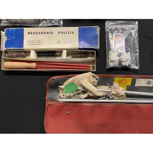 287 - Gun Care & Powder Scales collection lot, all new items: Reloading Scale by MTM Case Guard: Bisley ad... 