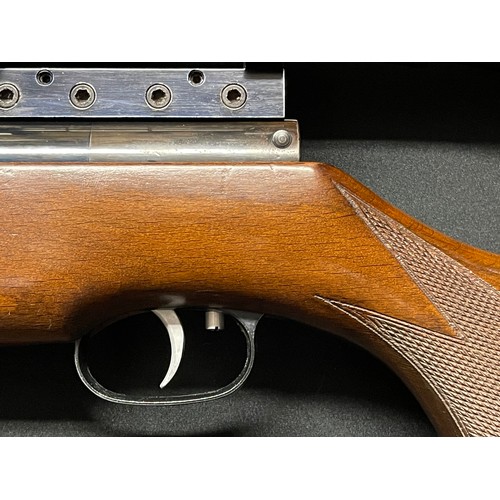 291 - Weihrauch HW77 .22 cal Under Lever Air Rifle serial number 1180853. Barrel stamped 