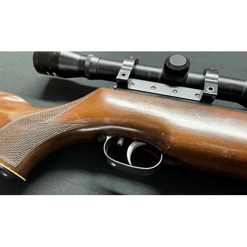 291 - Weihrauch HW77 .22 cal Under Lever Air Rifle serial number 1180853. Barrel stamped 