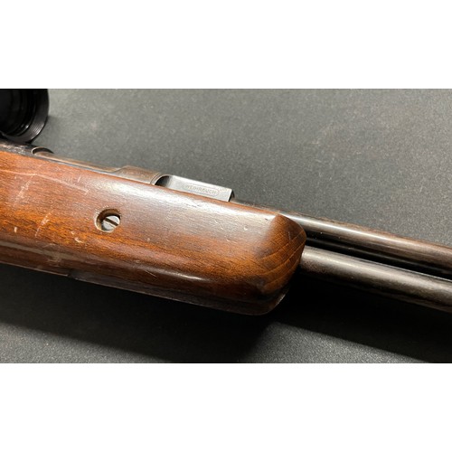 291 - Weihrauch HW77 .22 cal Under Lever Air Rifle serial number 1180853. Barrel stamped 