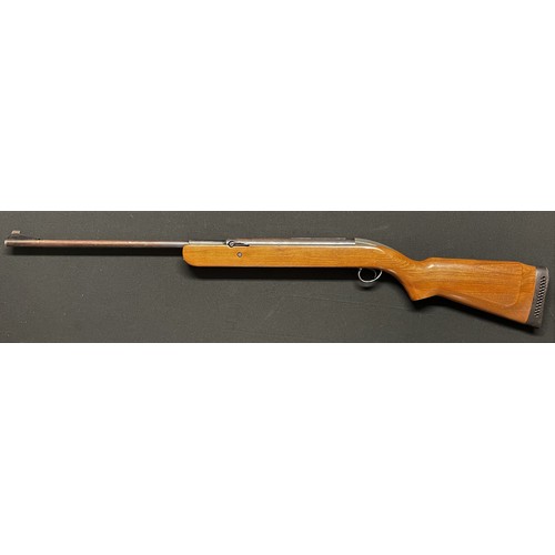 292 - BSA Airsporter .22 cal Air Rifle serial number GL16598. 460mm long barrel. Overall length 112cm. No ... 