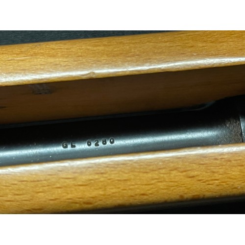 293 - BSA Airsporter .22 cal Air Rifle serial number GL6280. 460mm long barrel. Overall length 112cm. Work... 